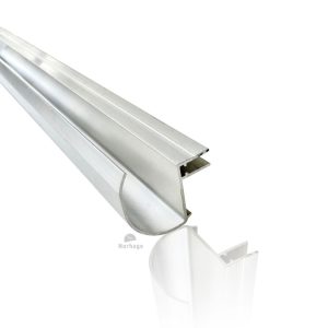 Hängränna Aluminium till Växthus (10 mm)