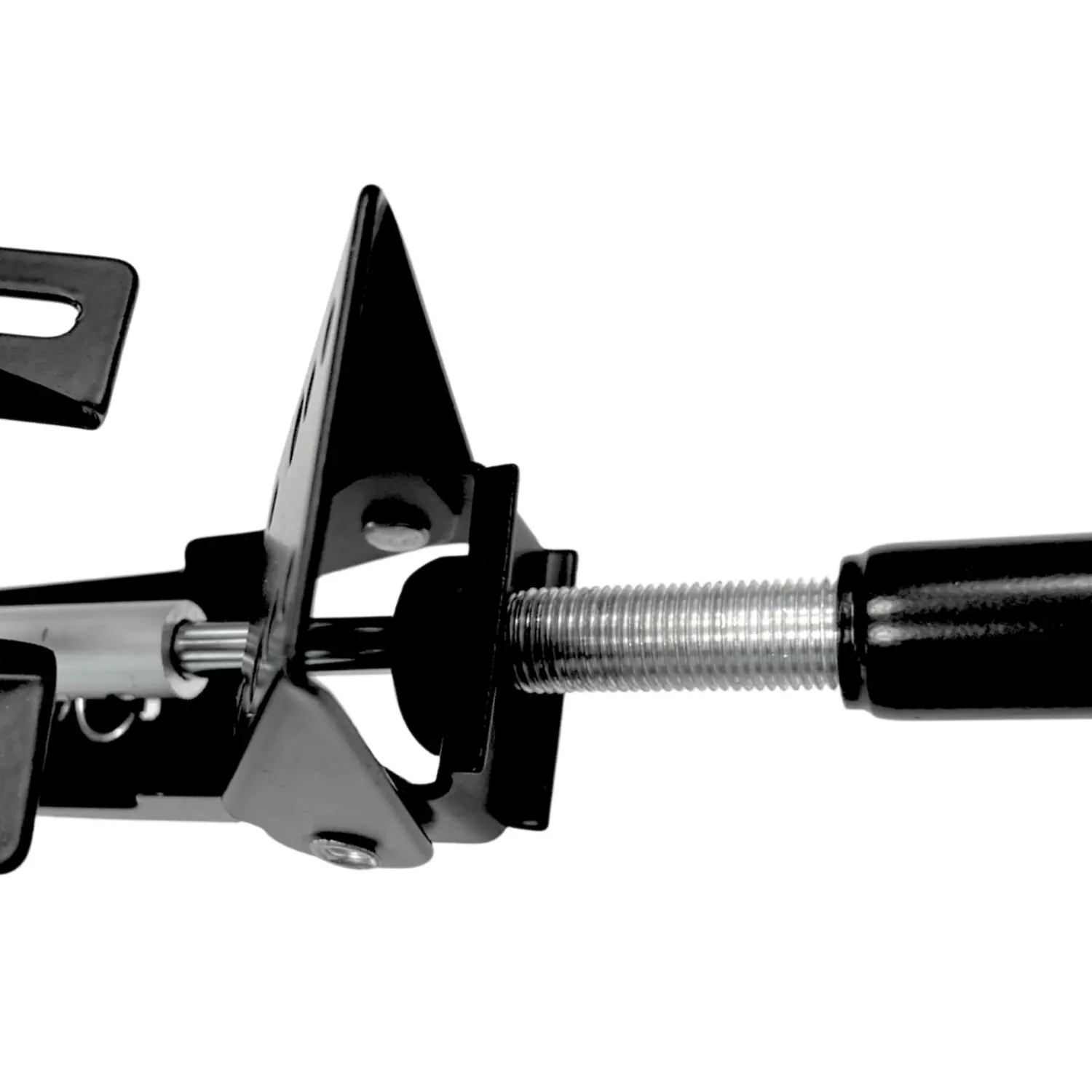 Nærbilde av sylinderen i automatisk vindusåpner Venta for drivhus