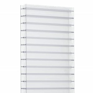 Kanalplast 16mm Arla – Klar, UV-Skyddad, 2500 g/m² (efter Mått)