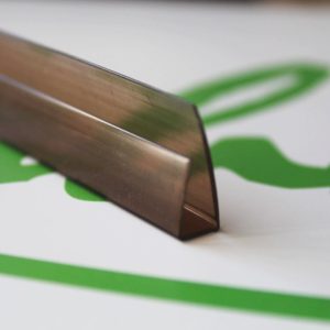 U Profil Plast - Brons (6-16mm)