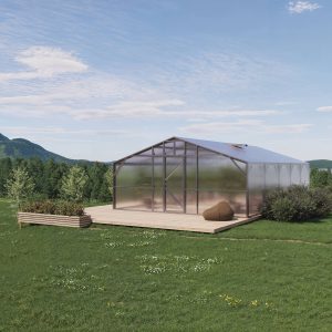 Stormsäkert Växthus MAKAN 600 (36–120 m²)