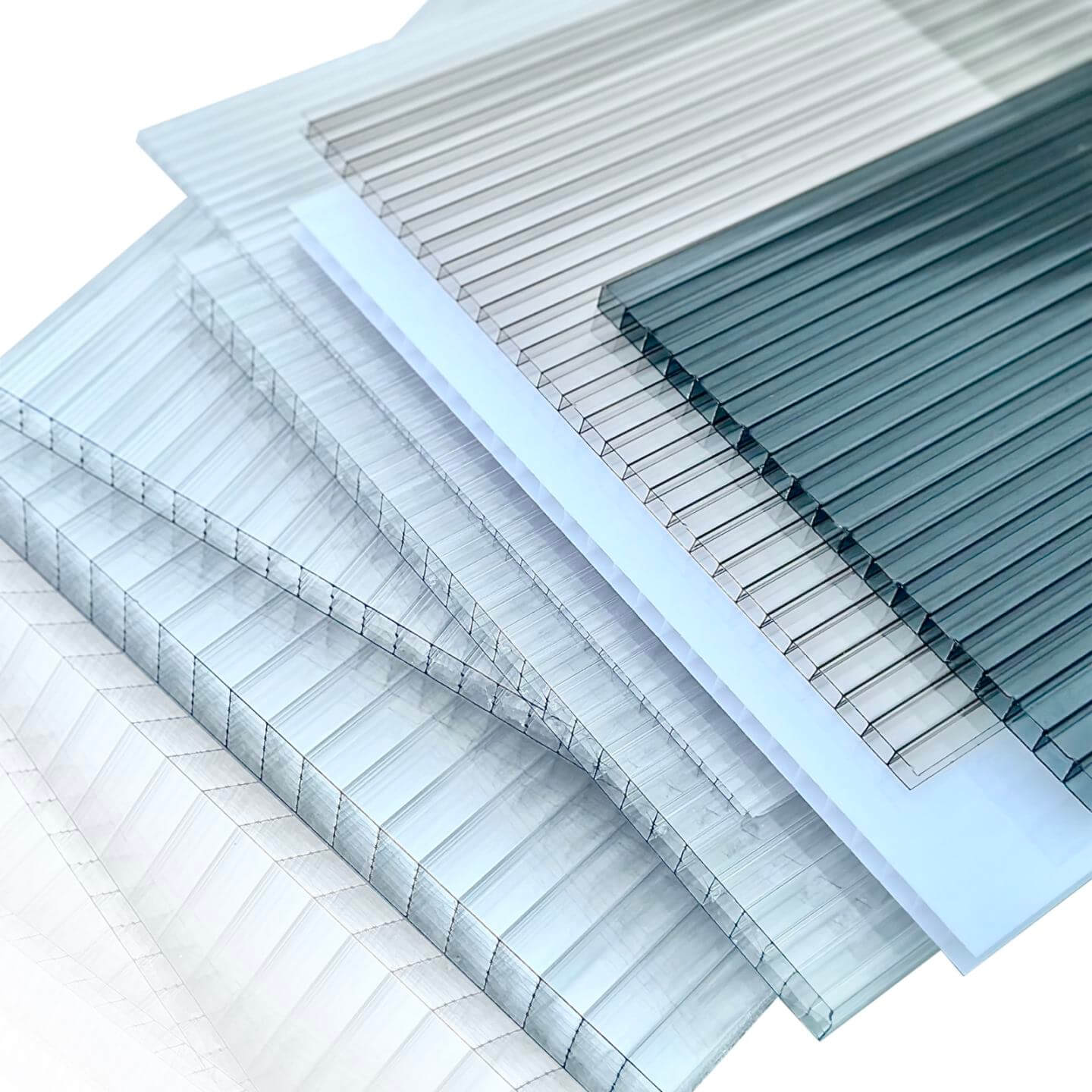 Blandning av polykarbonatskivor