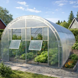 Växthus Böjt Tak 400 (16-56m²)