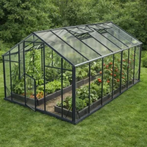 Glas växthus Sanus XL Hybrid (4,4-18,6m²)