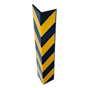 Hörnskydd 100×100×810 mm, PVC – svart