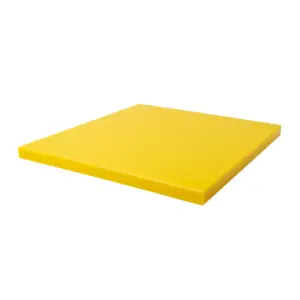 Polyuretan PU platta 25mm 75Sh gul - 1000x1100mm