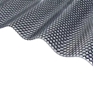 Plasttak polykarbonat sinusplattor Diamond 76/18 Grå - UV-skydd 1045 mm