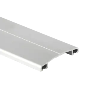 Aluminium klämprofil - anodiserad, silver