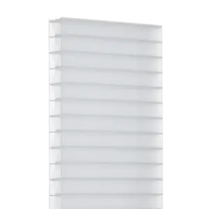 Kanalplastskiva 16 mm Opal – Arla UV-skydd 2500 g/m²